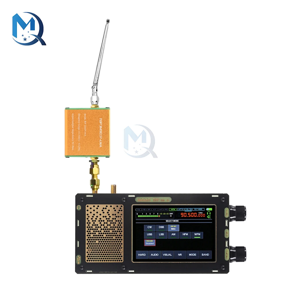 100k-6GHz Full Band Low Noise Flow Gold Signal Amplifier TQP3M9037-LNA Radio Signal Enhancer