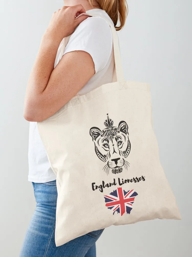 

England lionesses Tote shopping canvas shopping handbag Canvas bag custom Handbags custom Bag bag custom bags
