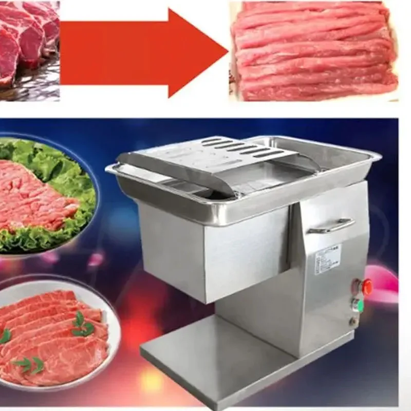 

Commercial Meat Slicer Meat Cutter Stainless Steel Meat Cube Cutter