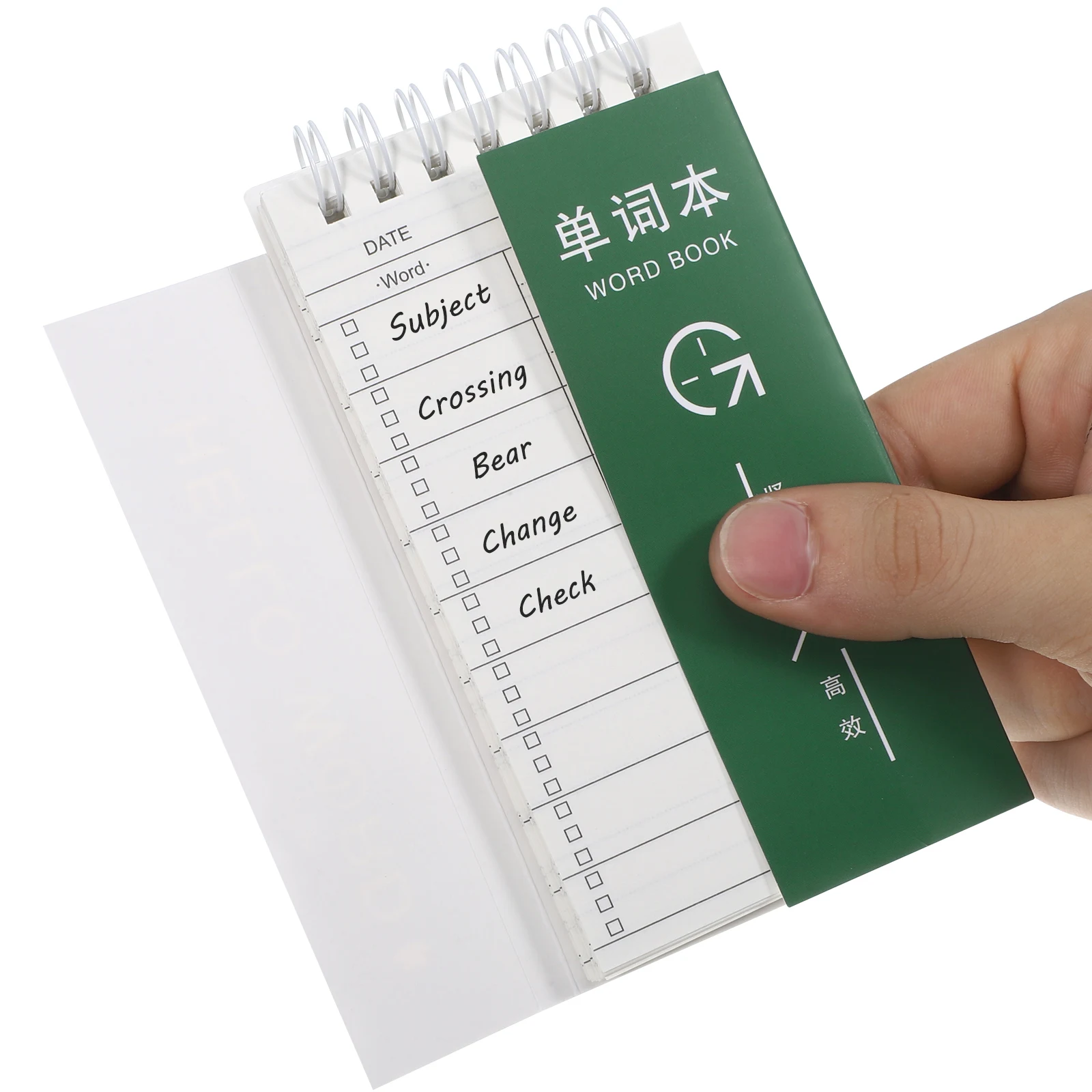 

3 Pcs Vocabulary Notebook Word Small Size Writing Notepad Students Diary Pad Paper Travel School Office Use