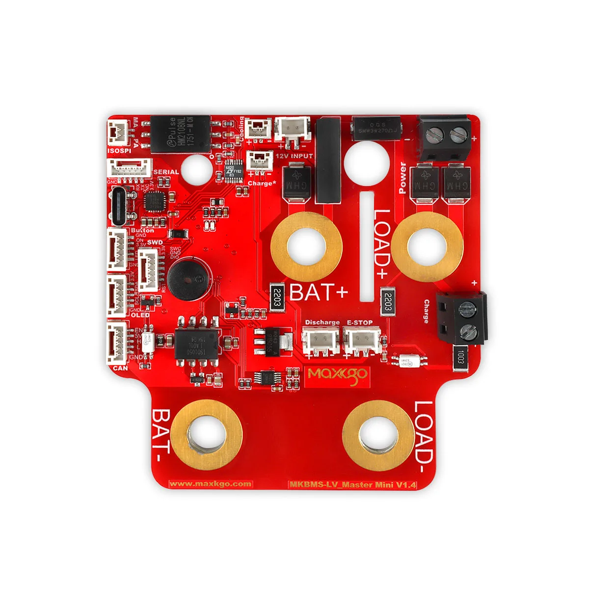 MAXKGO BMS  STM32(MCU) 30V-150V Smart Master BMS li-ion Lifepo4 LTO Battery Managent Systerm Protection Board