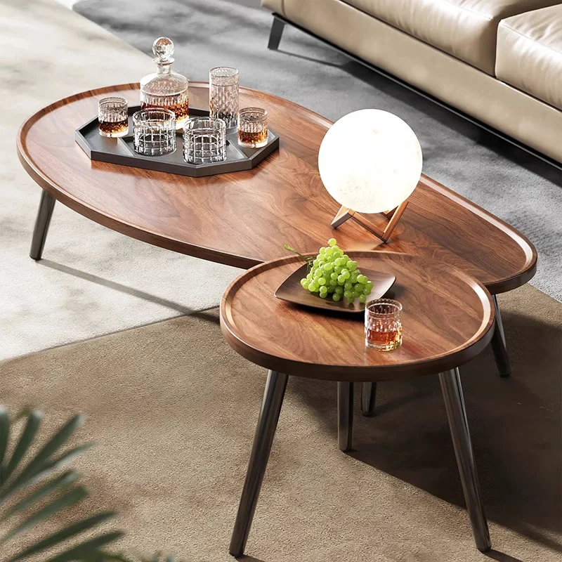 

Vintage Minimalist Coffee Tables Japanese Modern Floor Patio Coffee Table Long Big Muebles Para El Hogar Living Room Furniture