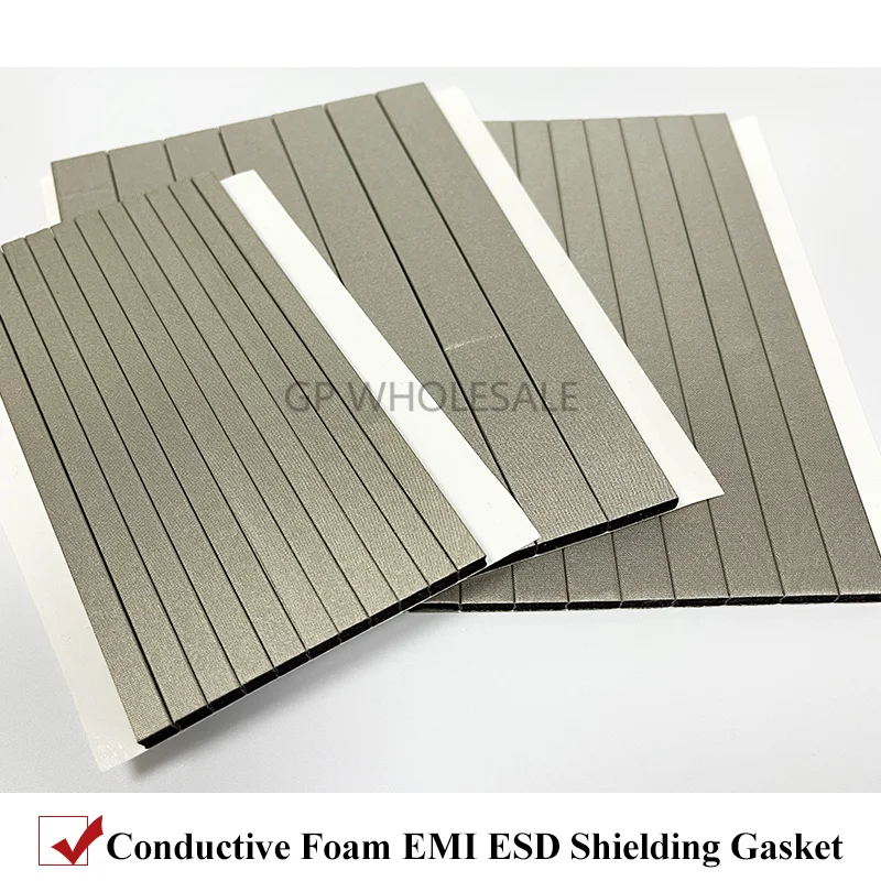 10pcs/lot 15cm long Conductive Foam Sponge EMI ESD Shielding Gasket for LCD TV Mobilephone Laptop Tablet GPS 150mm length