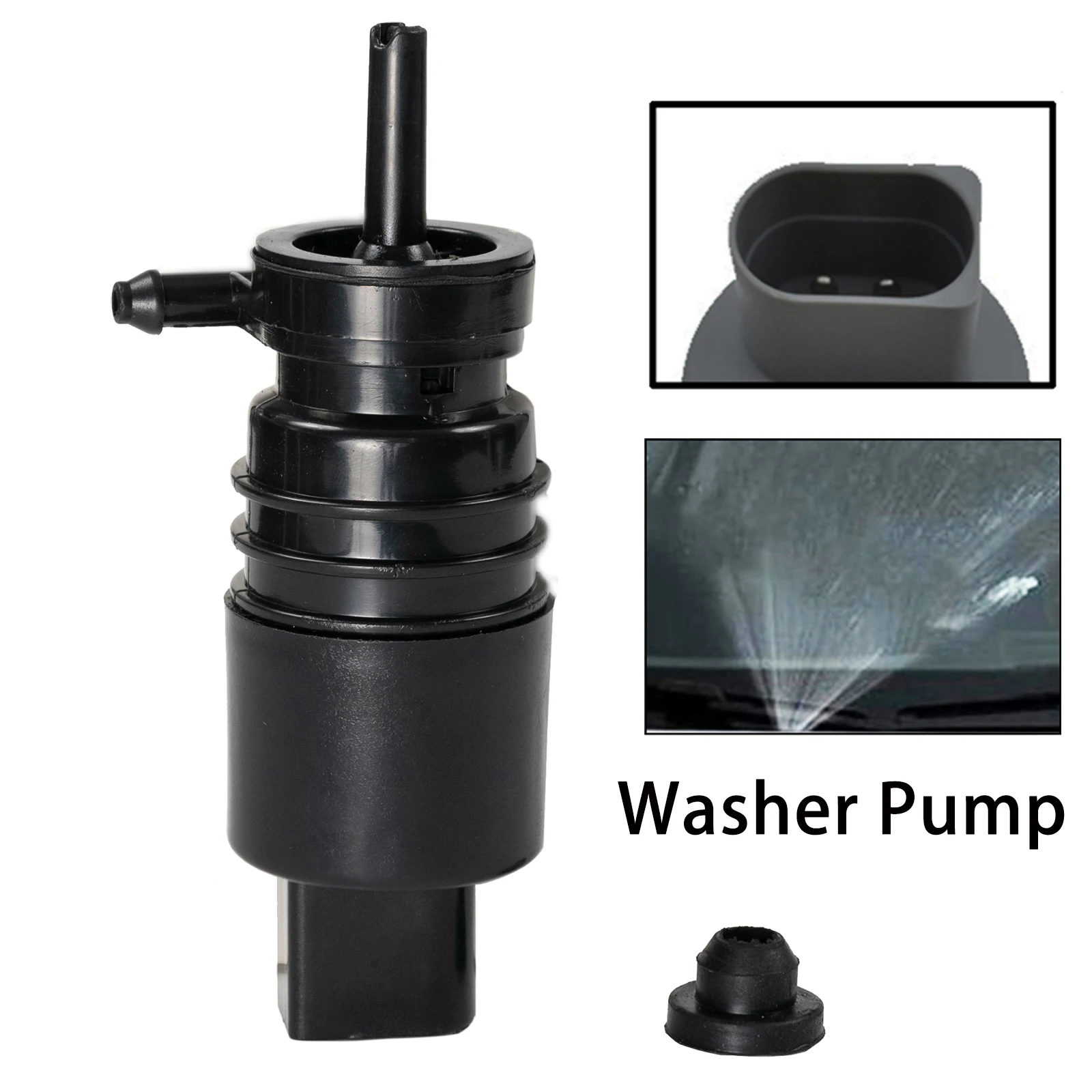 Xukey Single Outlet Front Windscreen Washer Pump For BMW E81 E82 E87 E88 E90 E91 E92 E93 F30 F31 F34 E60 E61 E63 E64 E65 E66