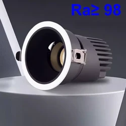 12W18W24W Aluminum LED Spot Light 110V220V Recessed Downlight LED Spotlight Bulb Ceiling Lamp For Home Decor Decorative Lighting