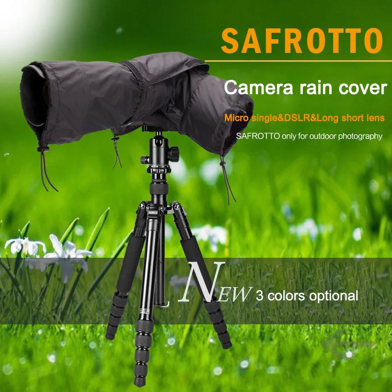 SLR Camera Rain Cover Micro-single Photography Raincoat Poncho Accessories Waterproof cover for Canon Nikon Fujifilm Camera Lens