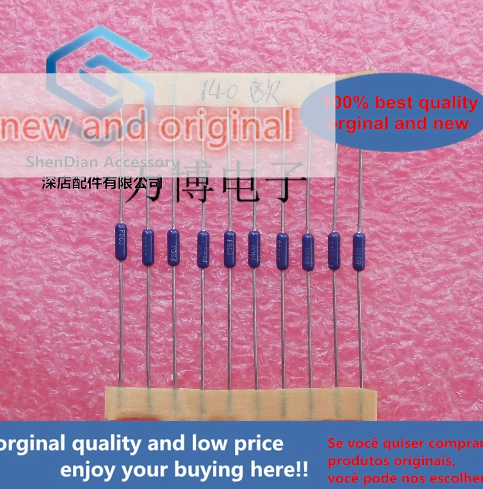 10pcs only orginal new can DALE fever resistance Dani resistance 1/4W 0.25W 140 ohm 140R