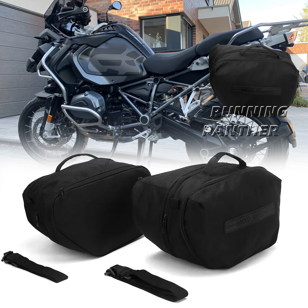 For BMW R1300GS R1300 GS R 1300 GS Motorcycle Black Expandable Luggage Bags r1300gs 2023 2024