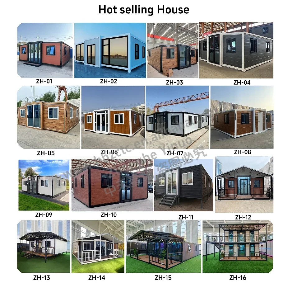 YG Factory Customized 2 Bedroom Mobile Modular Double Wing Expandable Folding Container House with Full Equipment