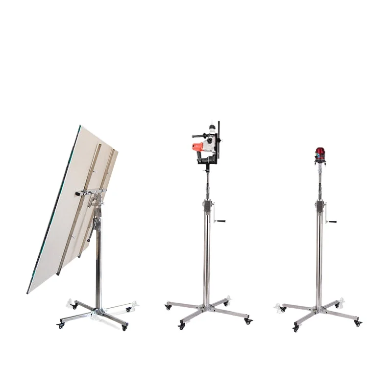 Lindo ® woodworking decoration ceiling upper board artifact gypsum board lift hand electric punching three-in-one bracket