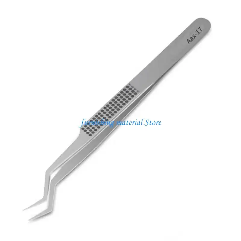 

Y5GD Ergonomic Chip Tin Planting Positioning Stainless Steel Tweezers For Soldering