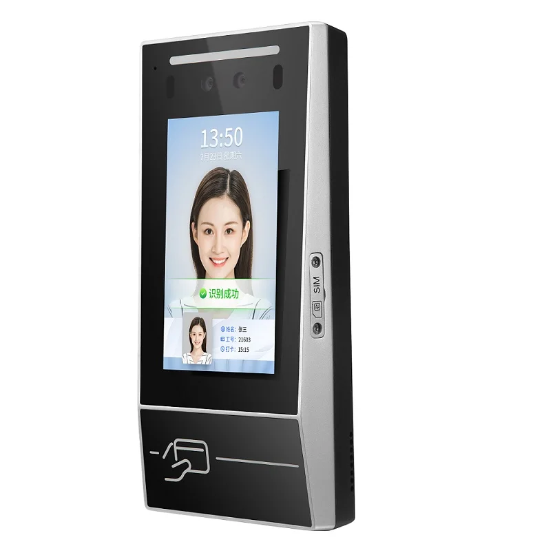 Wireless  4G Touch Screen 125khz RFID Face Recognition Access Control Reader Face Recognition Terminal