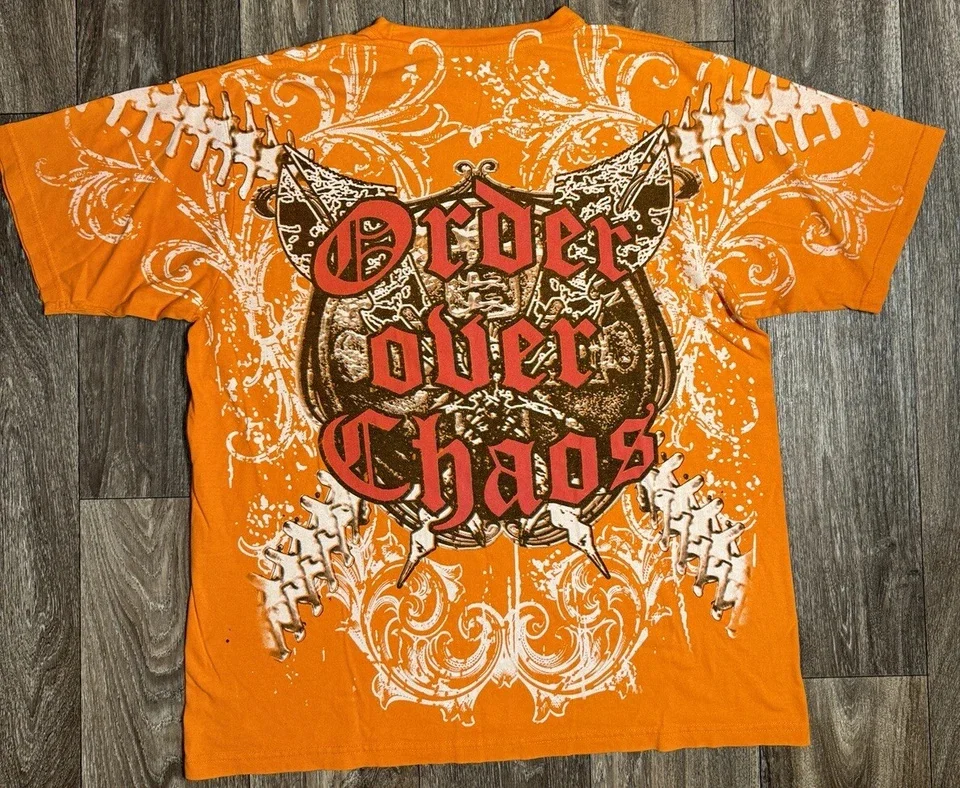 البرتقال تأليف تي شيرت جديد Harajuku الهيب هوب Y2K الجولة الرقبة المتضخم تي شيرت الرجال النساء قصيرة الأكمام القوطي ملابس رجالي بلايز #2