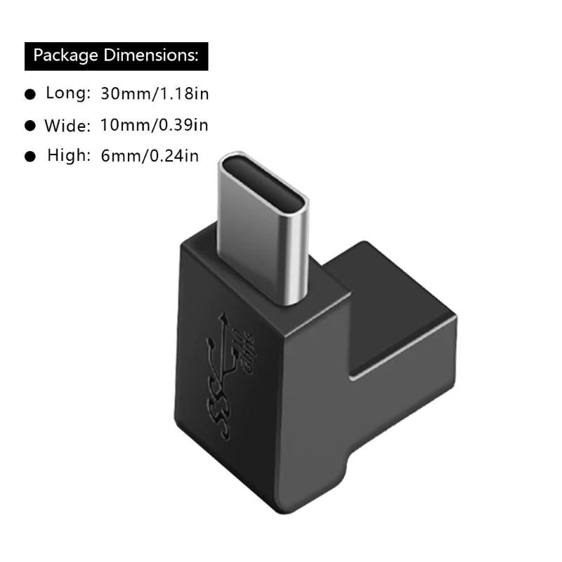 อะแดปเตอร์ USB C มัลติฟังก์ชั่นอะแดปเตอร์ขยายประเภท C หญิงถึงชายสำหรับแท็บเล็ตโทรศัพท์มือถือแล็ปท็อป