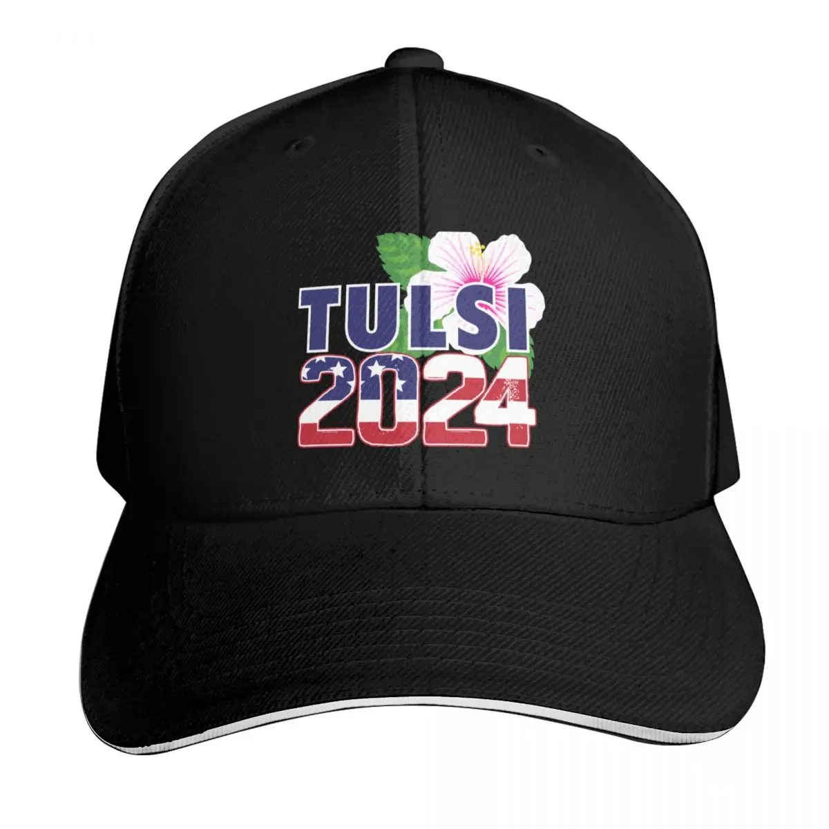 Tulsi 2024! Baseball Cap Curved Brim Classic Fit Low Profile Unstructured Unisex for Men Women