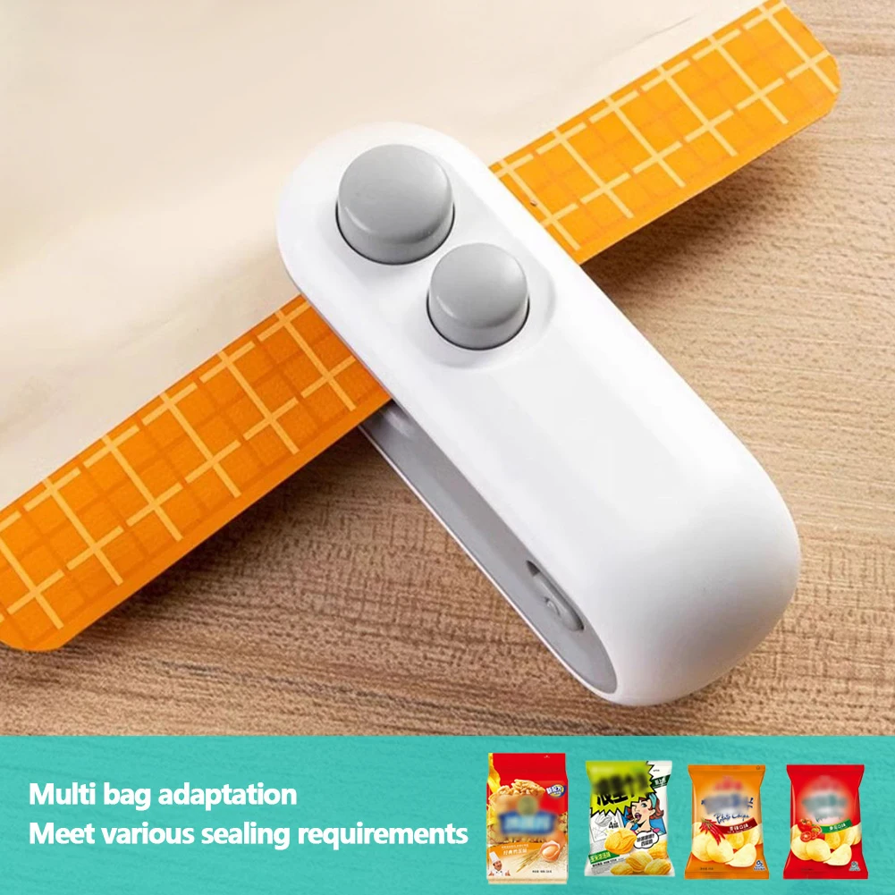 2 In 1 실러 커터 다기능 휴대용 열 진공 실러 휴대용 Resealer 기계 패키지 가방 비닐 봉투 용 실러