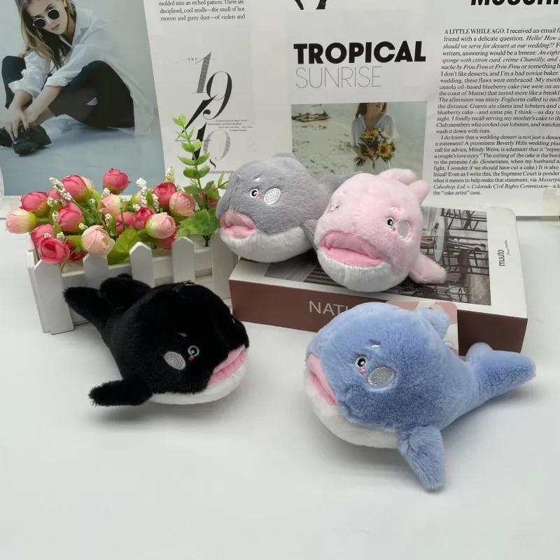 Poupée en peluche de décodage d'animaux marins, chaîne de continent, cartable pour enfants DolDave, pendentif créatif mignon, poupée de boutique, nouveau