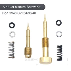 Metal Motorcycle Carburetor Air Adjusting Screw Idle Mixture Fuel Ratio For Harley CV40 Keihin CVK34 CVK36 CVK40