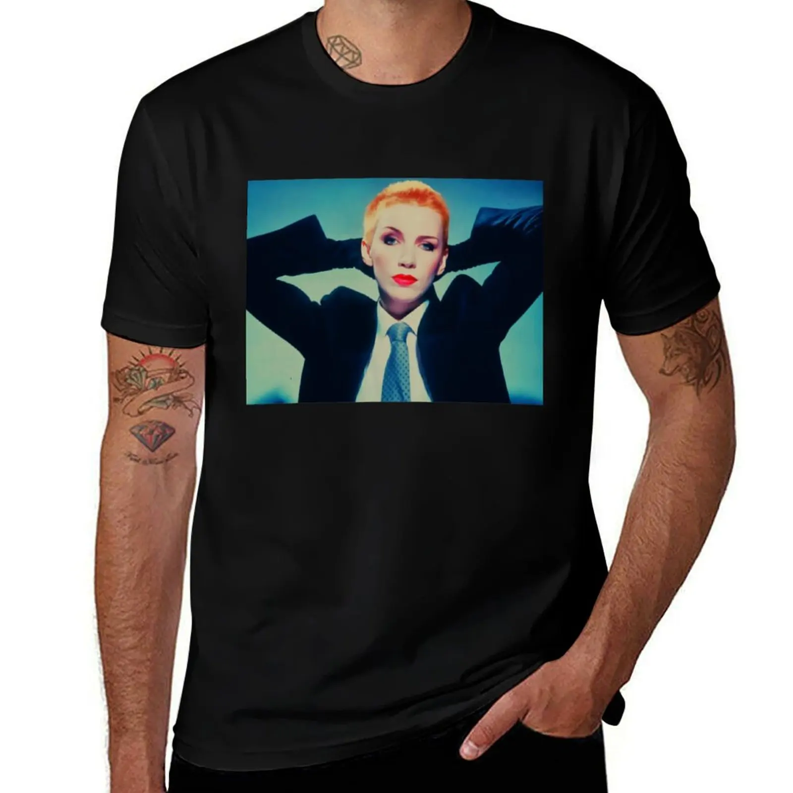 

Annie Lennox Eurythmics Sweet Dreams T-Shirt t shirt men 100% cotton luxury brand man t shirts cotton