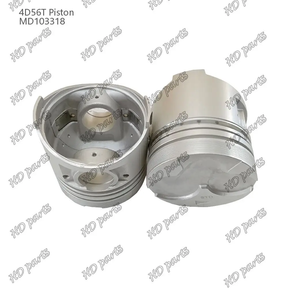 Guaranteed 4D56T Piston With Pin MD103318 Suitable for Mitsubishi Diesel Engine Repair Parts