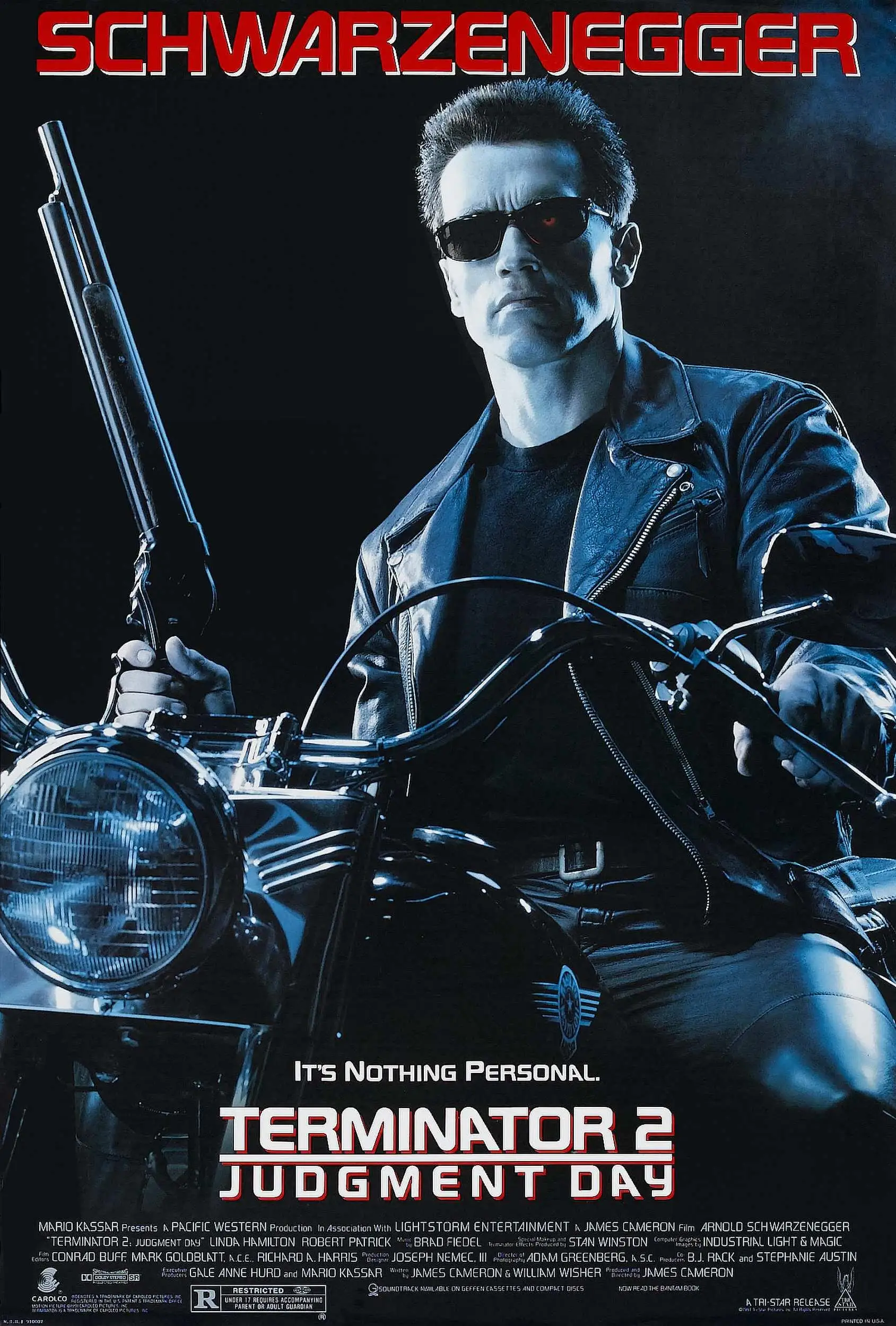 Arnold Schwarzenegger Movie The Terminator Judgment Day poster Prints Wall Sticker Home Decor Art Painting