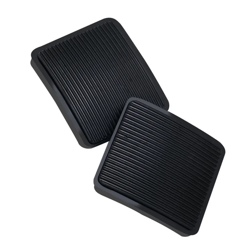 

Hot Selling-2 Pcs Brake Pedal Clutch Pedal Rubber Pads Set F07A-2457-AA For Ford Ranger 1991-2007 Mazda B2500 Thru B4000 1994-20