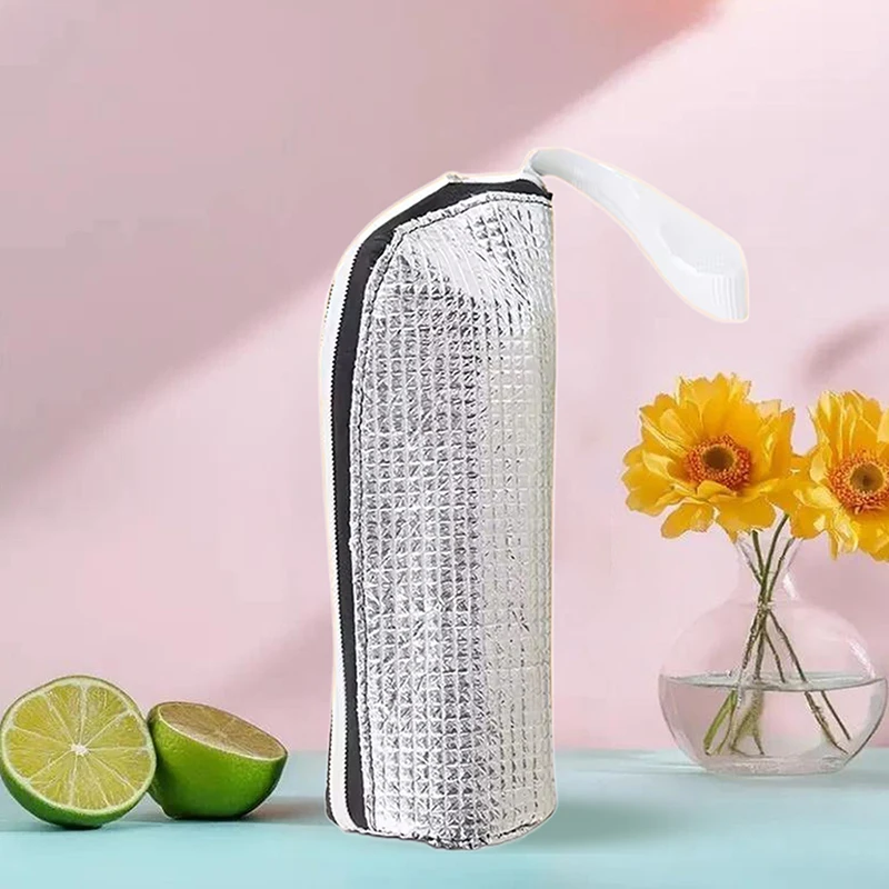 1/2PCS Water Bottle Sleeve Thermal Insulated Water Bottle Bag Beverage Carrier Pouch Insulators Bag For Traveling Fitness Outing