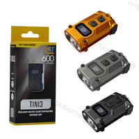 NITECORE TINI3 EDC Flashlight Intellgent 600 Lumens Built-in 330mAh Battery for Outdoor Camping EDC Emergency Escape
