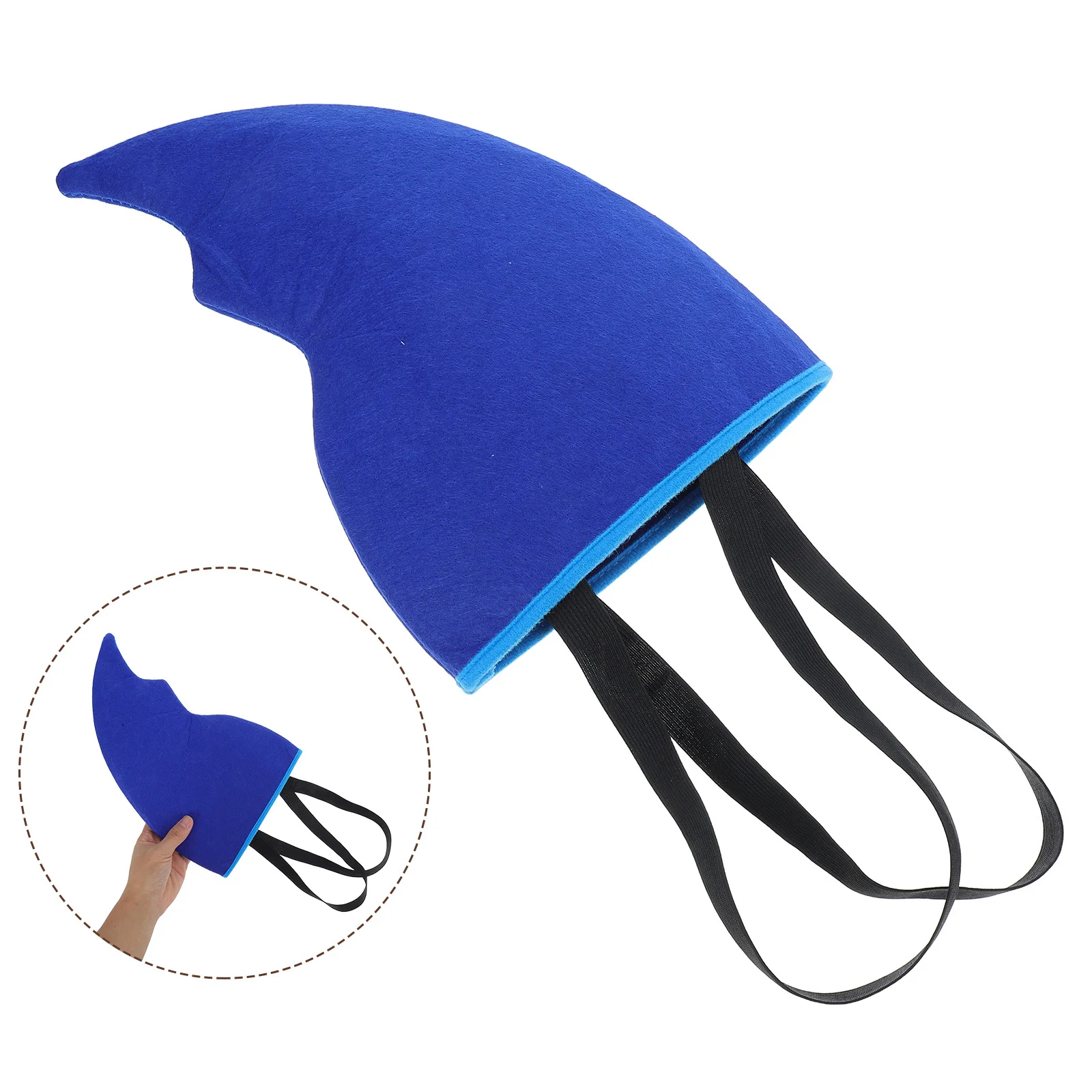 

Shark Fin Costume Prop Strap Lightweight Comfortable Halloween Party Photo Booth Cosplay Accessories Stage Performance Halloween