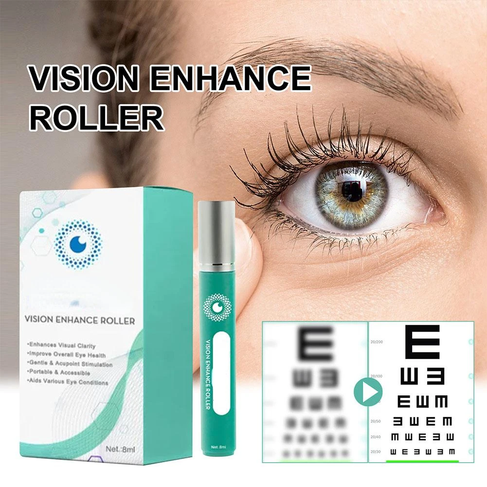 Eye Edema Relieve Vision Myopia Treatment Eye Care Patch Fatigue Vision Enhance Roller Improve Eye Relieve Focus