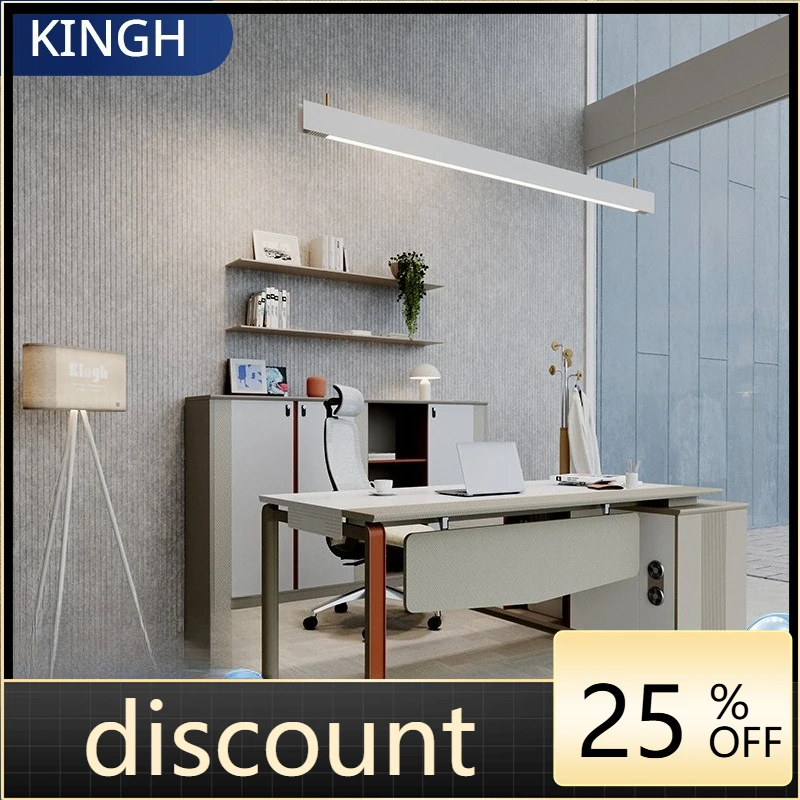 

LH manager table and chair combination simple modern single desk furniture