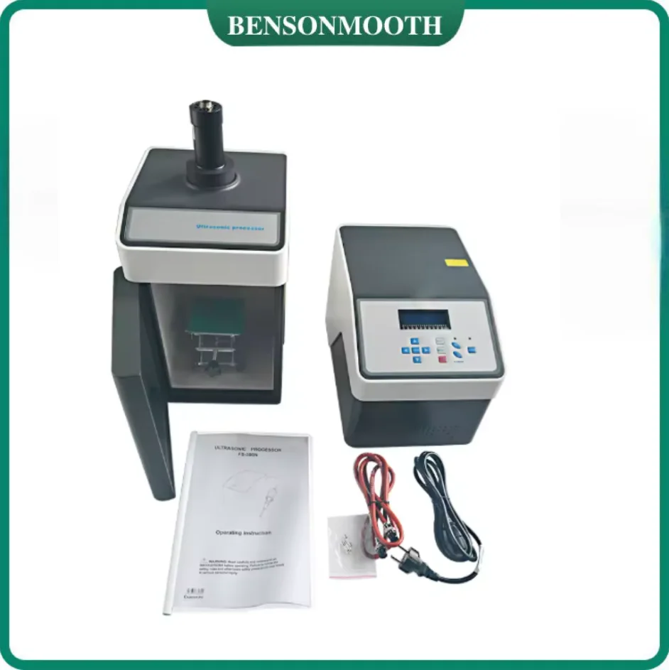 300 W Ultrasonic Homogenizer Sonicator Processor Ultrasonicator Cell Disruptor Mixer CE ISO 20KHZ 5ml-250ml FS-300N