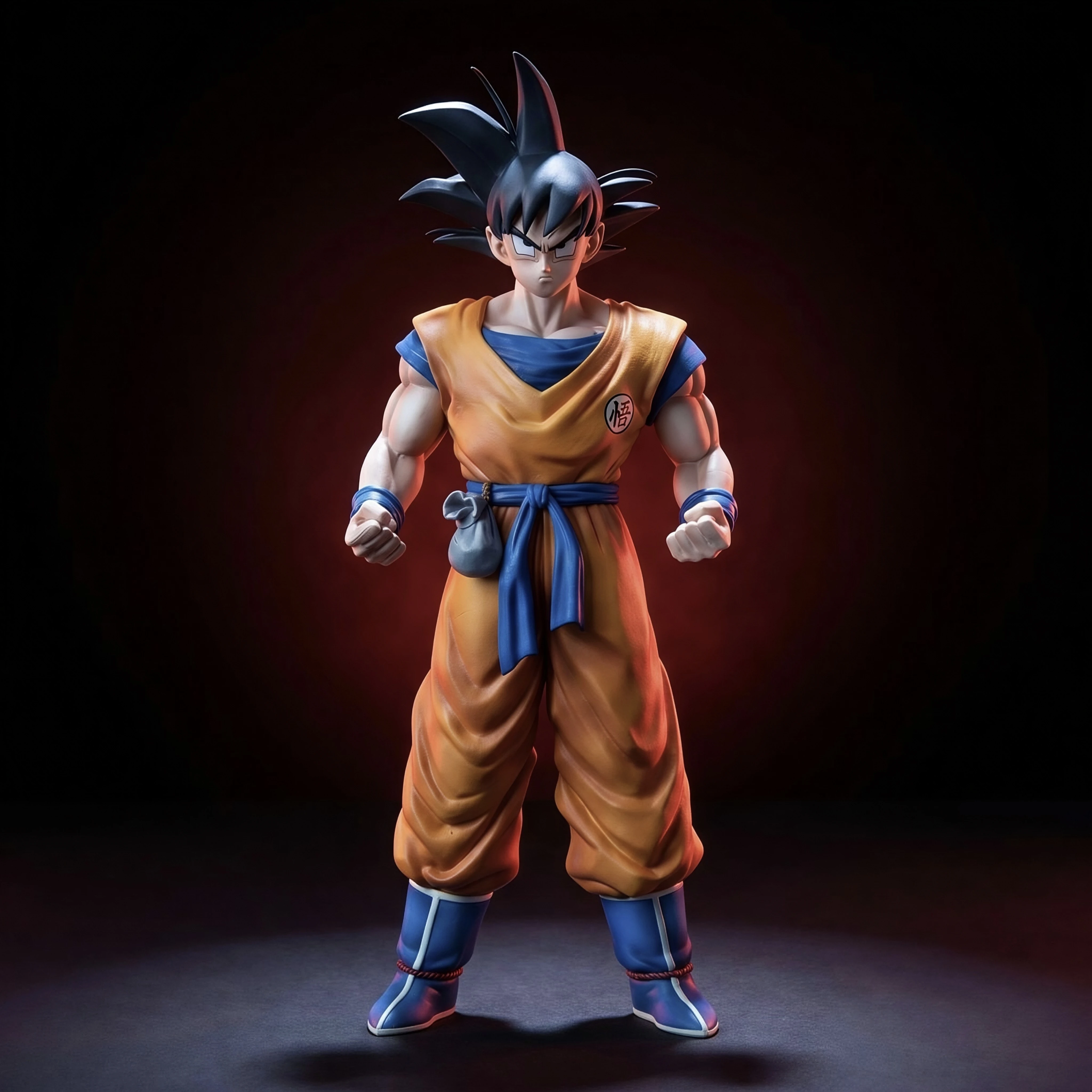 32cm 12,5 Zoll Anime Dragon Ball Goku Actionfiguren PVC-Statue Schreibtisch-Ornament Sammlerstück Modell Dekoration Spielzeug Geschenke