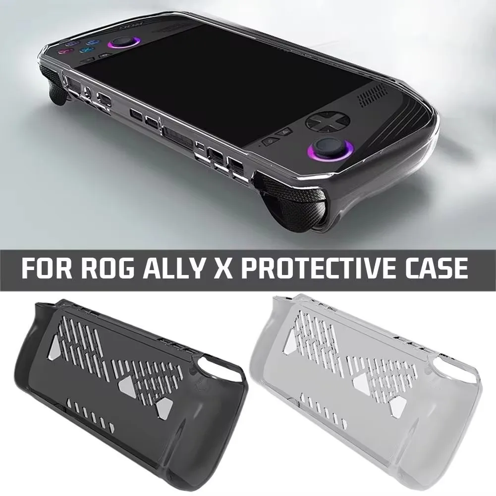 2024 for ASUS Rog Ally X Case Base PC Clear Protective Cover Shockproof Game Console Shell for ROG ALLY 2023 Accessories