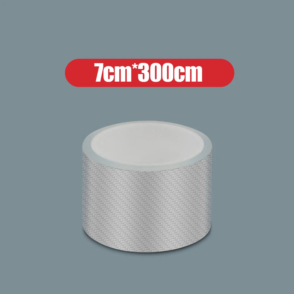 300cm*7cm Transparent Car Threshold Portector Moulding Strip Trim Bumper Strip Door Sill Film Anti Scratch Guards Car Sticker