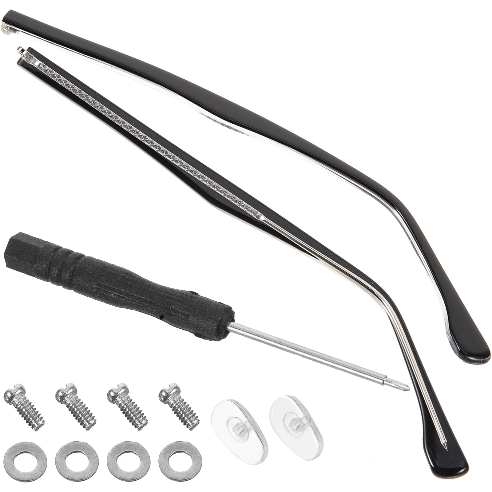 

Пара универсальных сменных дужек для очков: для чтения, солнцезащитных, а также для очков при близорукости. Запасные части для очков.