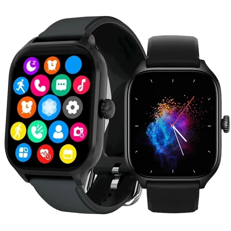 Sport Smartwatch HD Fitness Monitor Smart Watch Bluetooth Call Music Message Notification Gift Watches for Men Women IOS Android