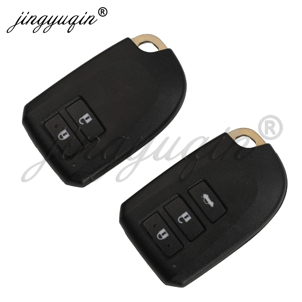 jingyuqin 2/3/4BT Remote Car Key Shell For Toyota YARIS L YARIS VIOS Hiace Regiusage Prote Spade Sinnea Smart Keyless Case Cover