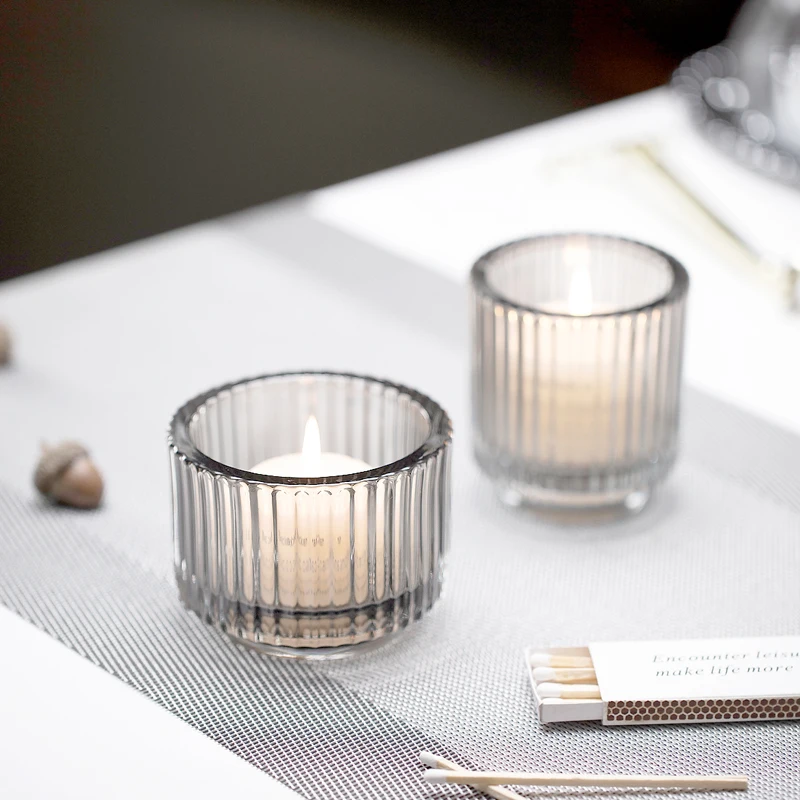 

Home Decoration Accessory Candle Holders Simplicity Luxury Modern Party Candle Holders Glass Restaurant Home Decor Castiçal Lszt