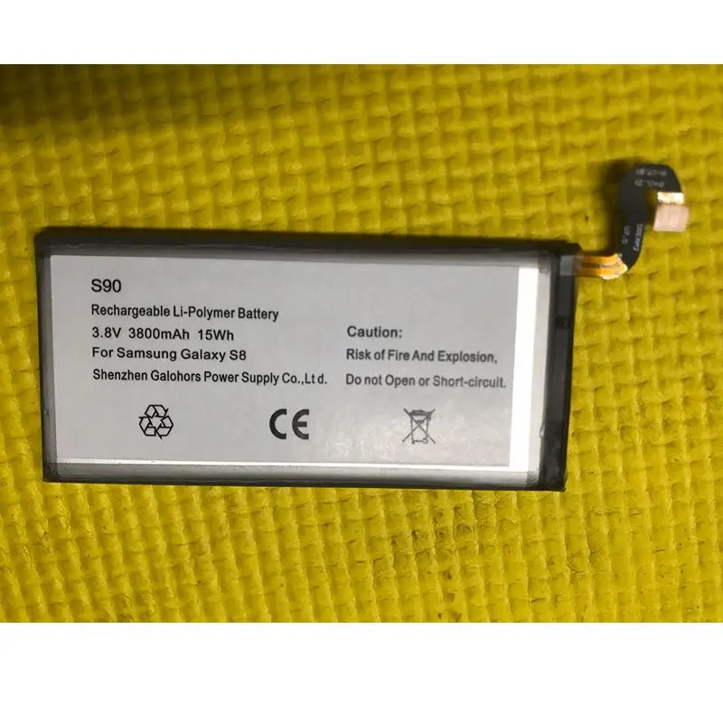 3.8V Li-ion Rechargeable Battery For Samsung Galaxy S8 SM-G9508 G950F G950A G950T G950U G950V G950S EB-BG950ABE High Quality