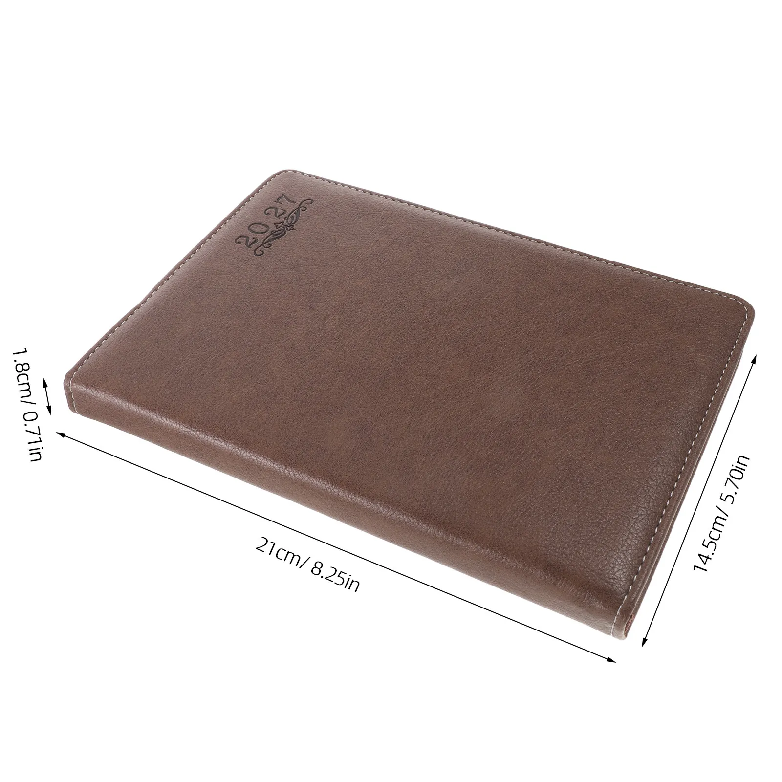 Daily Planner Notebook 2027 A5 Size Stable Binding One Page Per Day English Daily Appointment Work Study Schedule Notebook