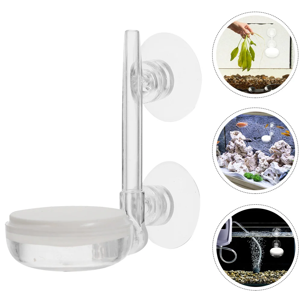 

1Set Aquarium Air Stone Nano Bubbler Fish Tank Oxygen Diffuser Output for Hydroponic Fish Tanks Pond Systems