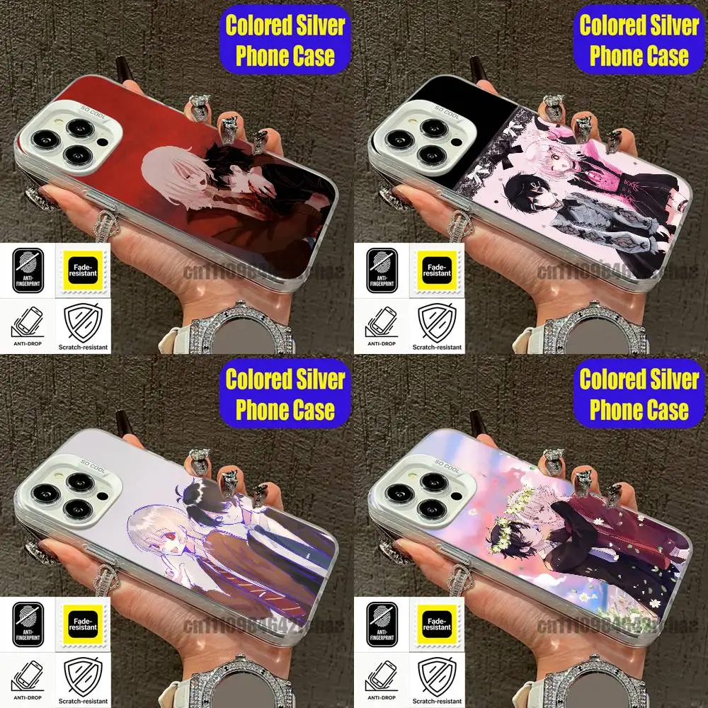 

For S-Saihate S-Station Phone Case iPhone 15,16,12,14,13,17,11,E,Pro,Max,Plus,Air,Mini Color Silver Custom Cover