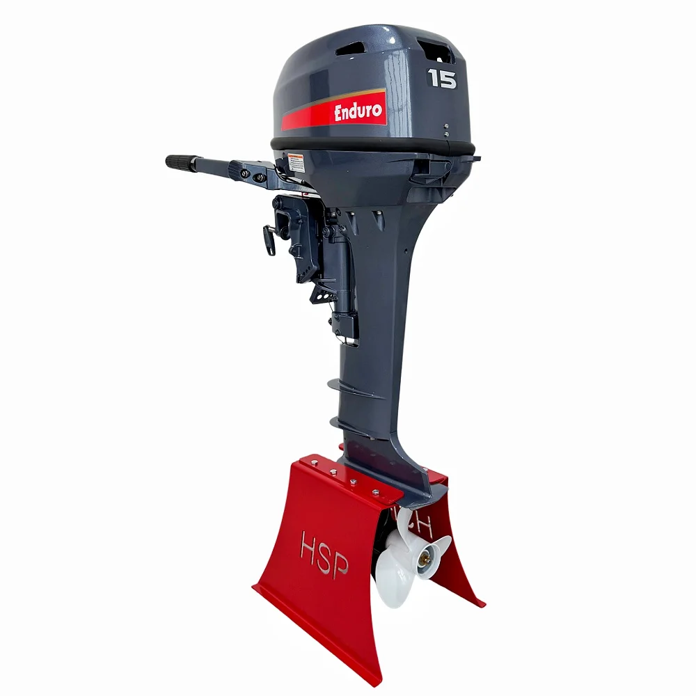 Bestseller Aftermarket Part For Popular Models Manual Start 15HP 2 Stroke Outboard Motors For Small Wooden Boats