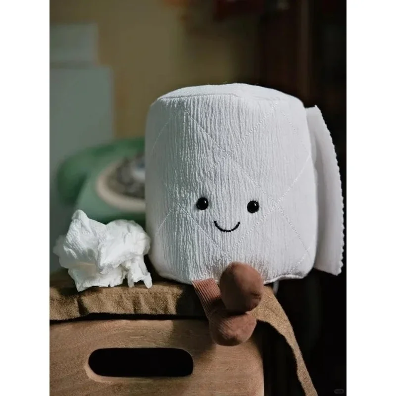 

Лимитированная серия Je Lly C: Милая и забавная креативная кукла-бумажный рулон, забавный кукольный брелок-украшение, праздничный подарок