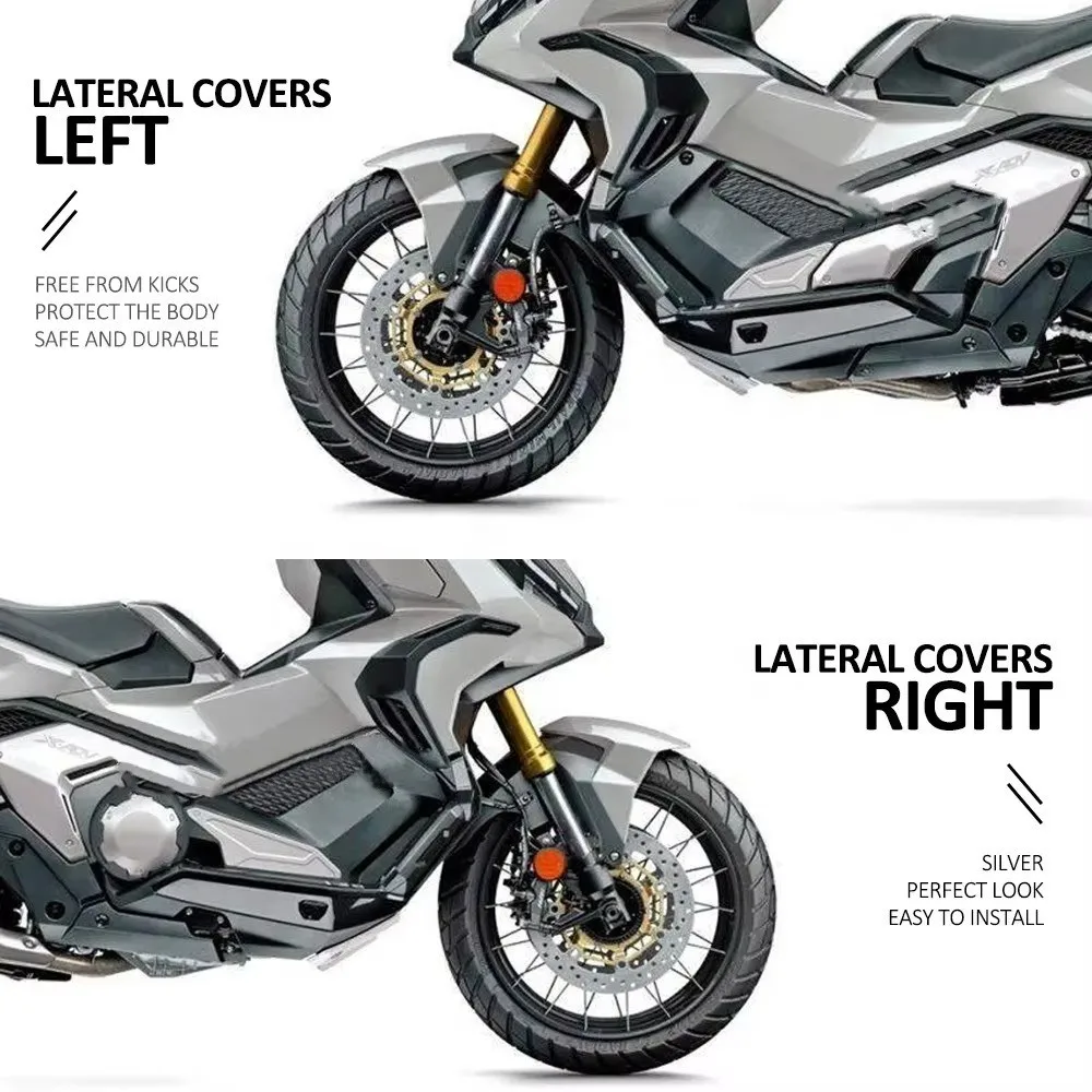 Dwoe-painéis laterais dianteiros de moto cobrem capas laterais, peças de proteção lateral para Honda X-ADV 750 2021-2024, acessórios de motocicleta