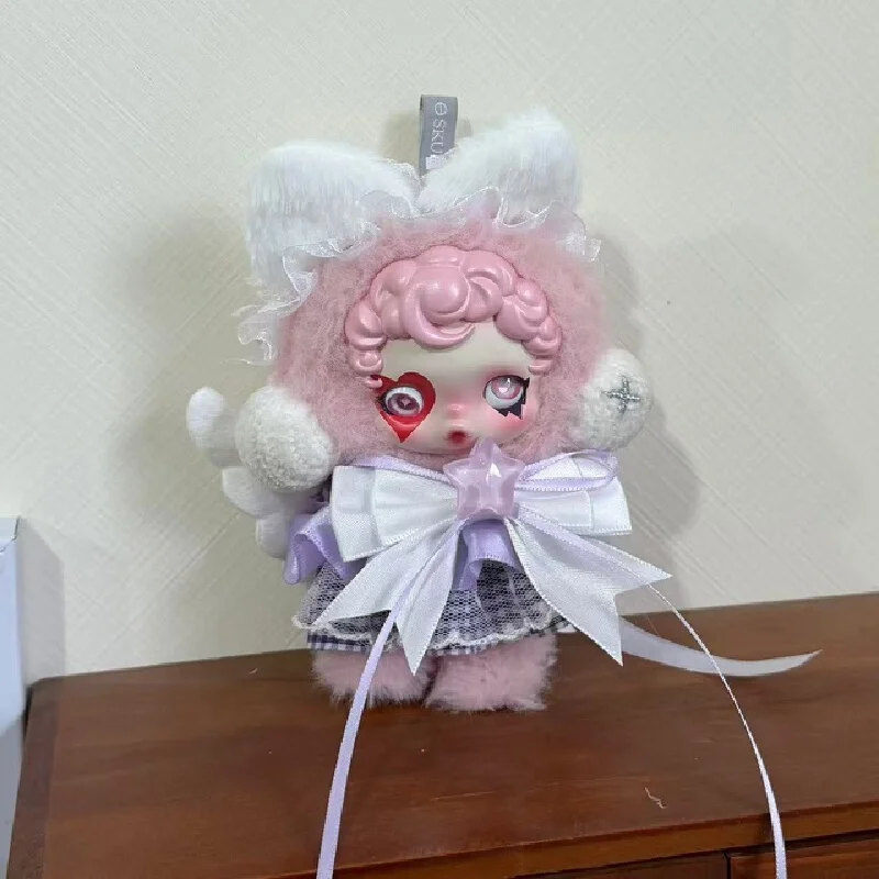 Ropa para muñecas Osky, traje de ángel bonito de 10Cm para muñeca de vinilo, traje hecho a mano para coleccionistas de juguetes, decoración del hogar