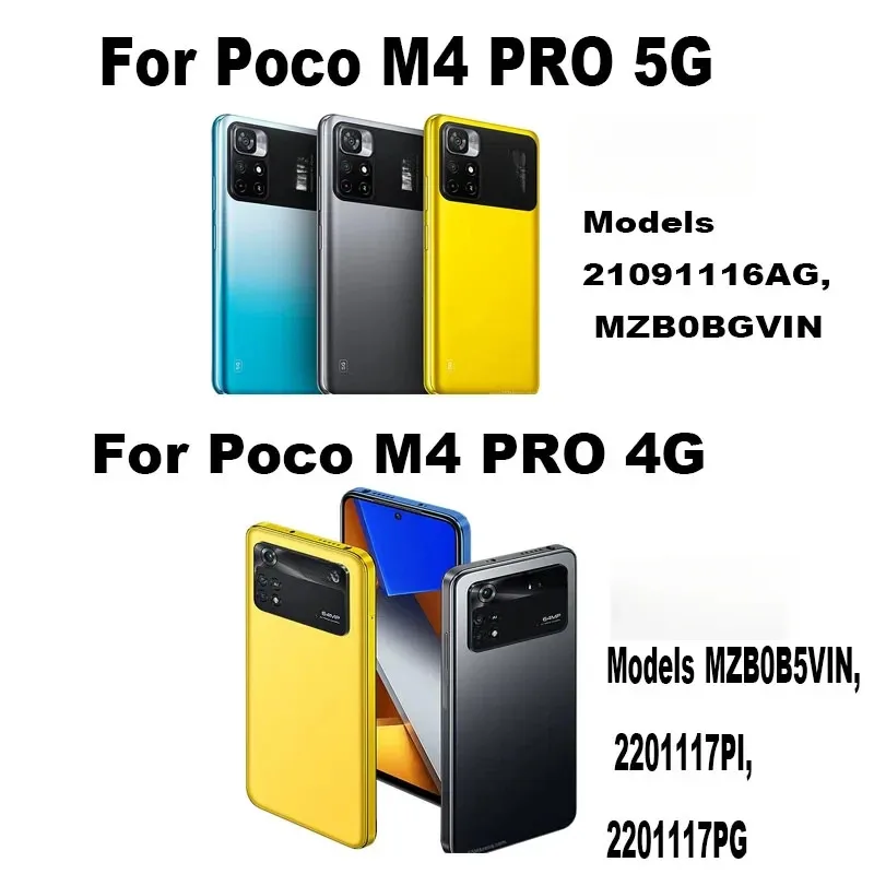 For Xiaomi Poco M4 pro fingerprint sensor home button menu Touch ID scanner ribbon connector flex cable 4G 5G global