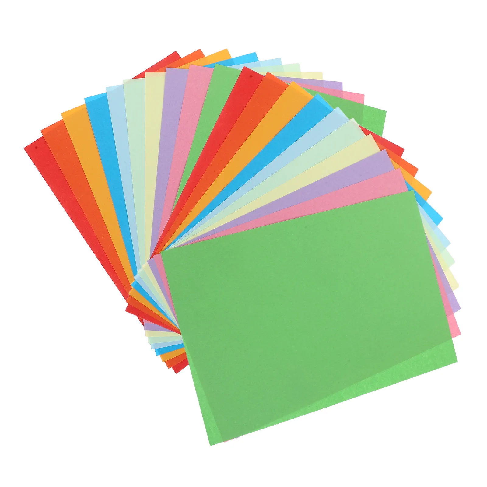 300Pcs Colorful Printing Paper Bulk Colored Printer Paper Multicolor Sheets for School Projects Creative Crafts Journaling
