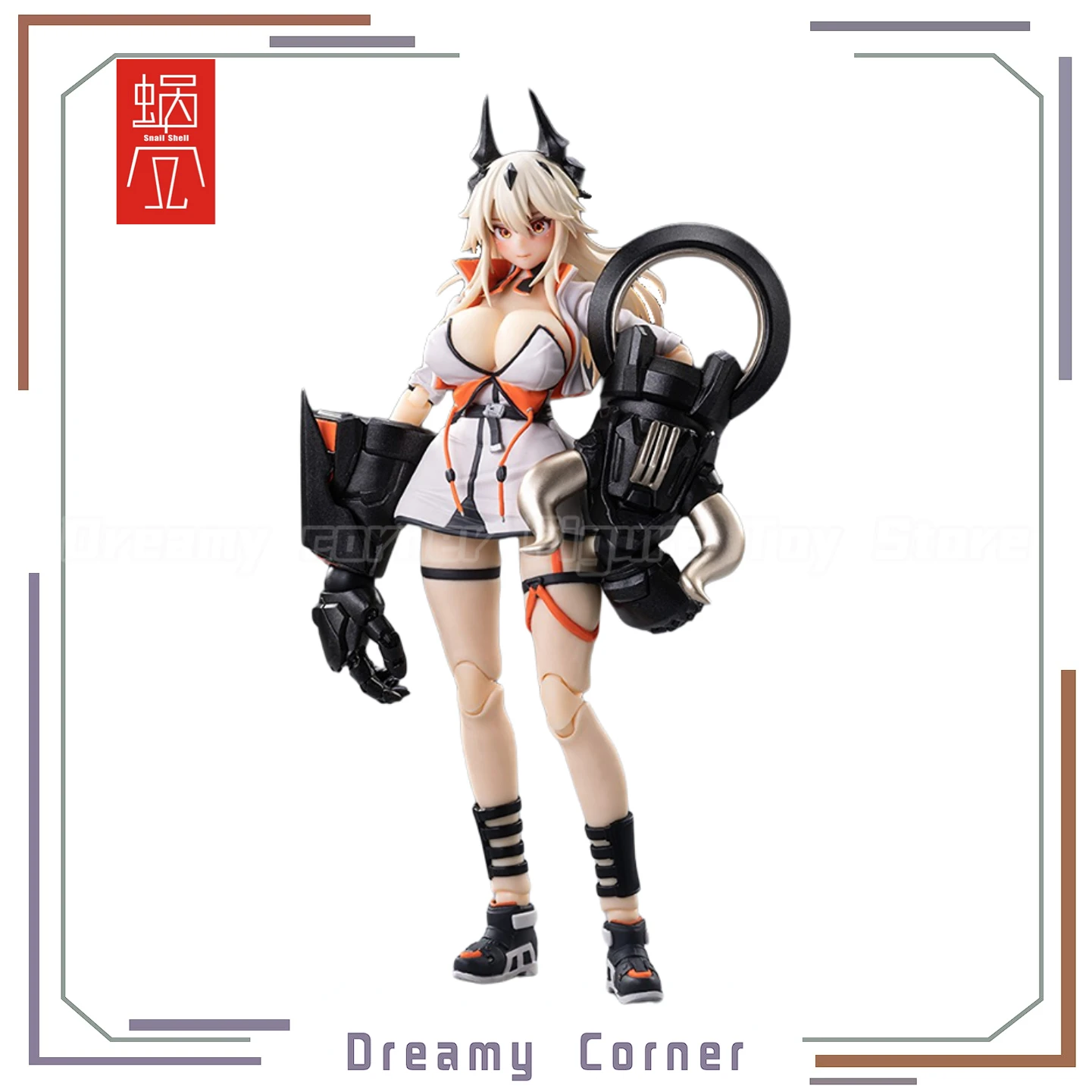 

【In Stock】Original Snail Shell Sand House Shikura 1/12 Action Figure Toys Gifts